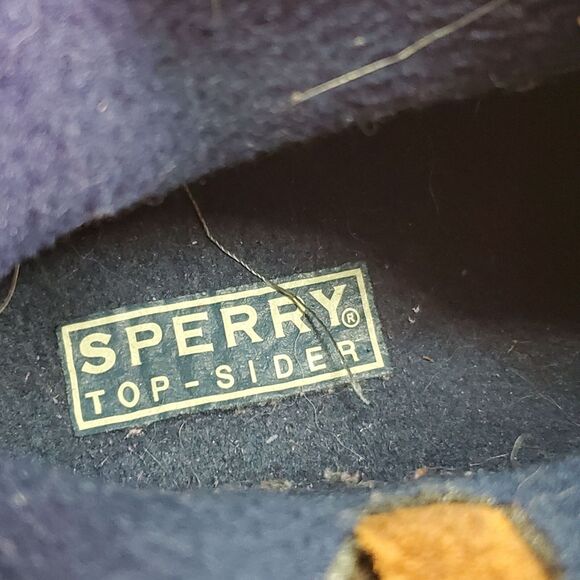 Sperry Top Sider Duck Boots Womens 6.5 Waterproof Blue Brown Casual Gardening - Picture 8 of 8